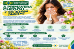 🌸 A PRIMAVERA CHEGOU! E AS ALERGIAS PODEM APARECER COM MAIS FORÇA. 🤧