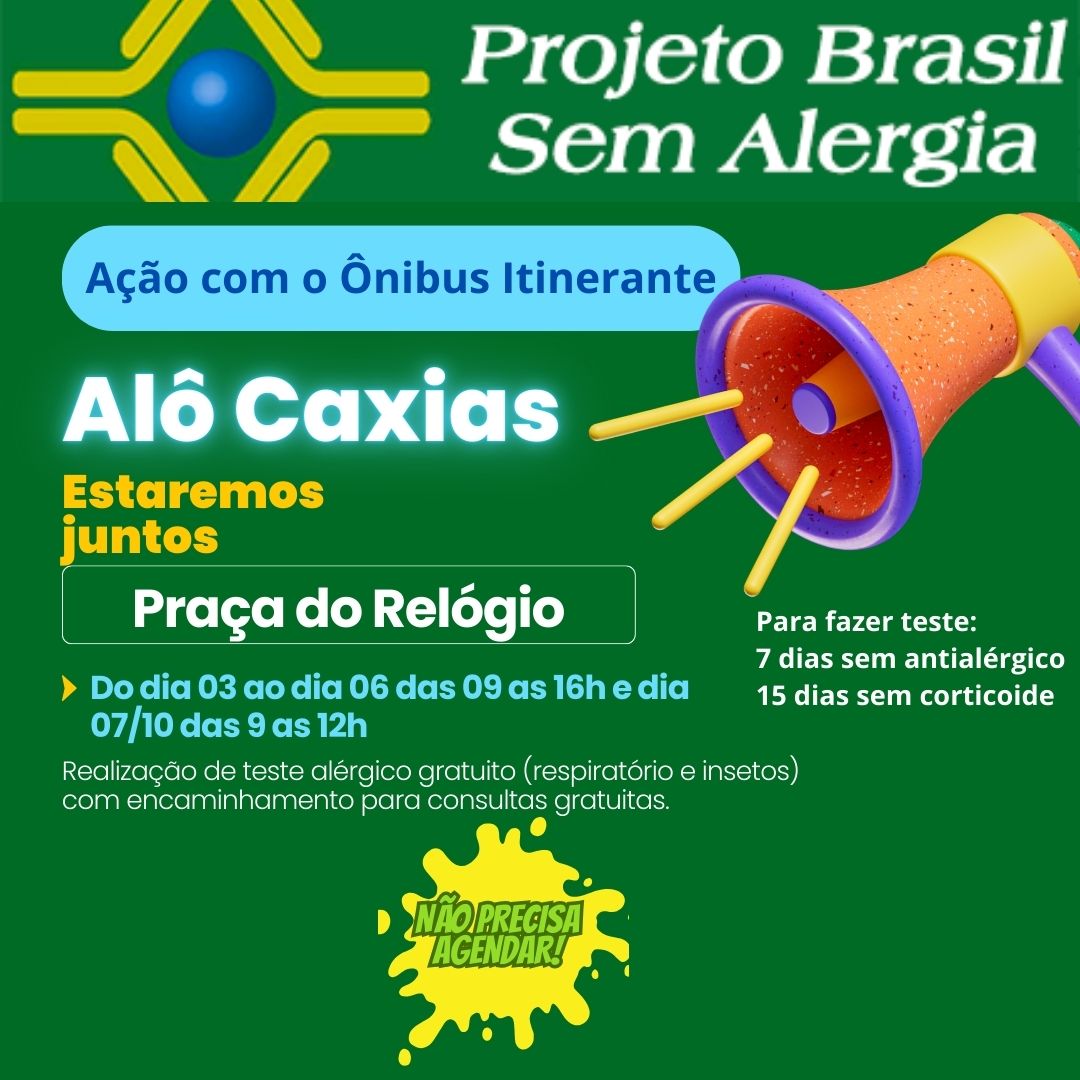 Ação com o Ônibus Itinerante