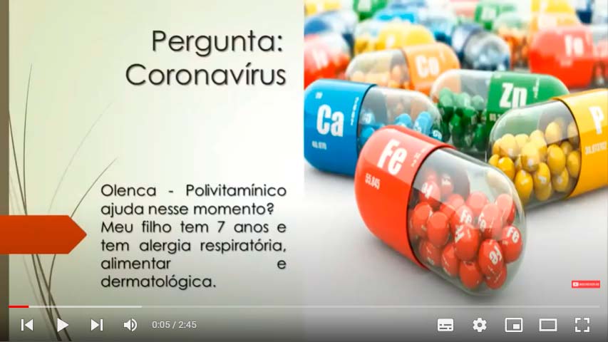 Vitaminas e Coronavírus