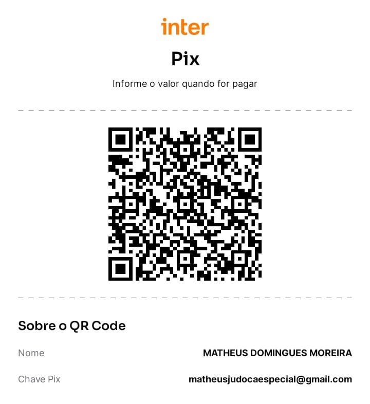 pix matheus judoca campeão mundial